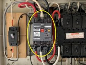 漏電ブレーカ 施工事例 ブレーカーBIZ